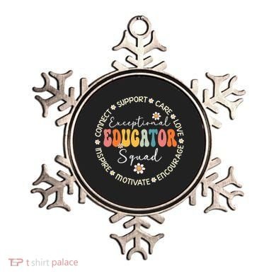 Exceptional Educator Squad Special Needs Education Teacher Ornament