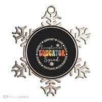 Exceptional Educator Squad Special Needs Education Teacher Ornament thumb 0