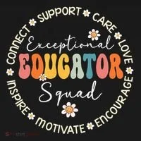 Exceptional Educator Squad Special Needs Education Teacher Toddler Hoodie thumb 2