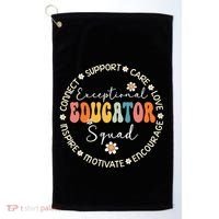 Exceptional Educator Squad Special Needs Education Teacher Golf Towel thumb 0
