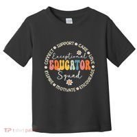 Exceptional Educator Squad Special Needs Education Teacher Toddler T-Shirt thumb 0