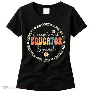 Exceptional Educator Squad Special Needs Education Teacher Women's T-Shirt