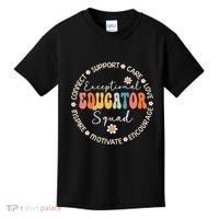 Exceptional Educator Squad Special Needs Education Teacher Kids T-Shirt thumb 0