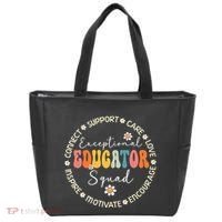 Exceptional Educator Squad Special Needs Education Teacher Tote Bag thumb 0