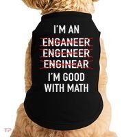 Engineer Engineering Student Funny IM Good At Math Doggie Tank thumb 0