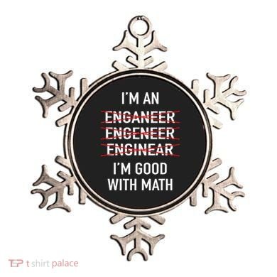 Engineer Engineering Student Funny IM Good At Math Ornament