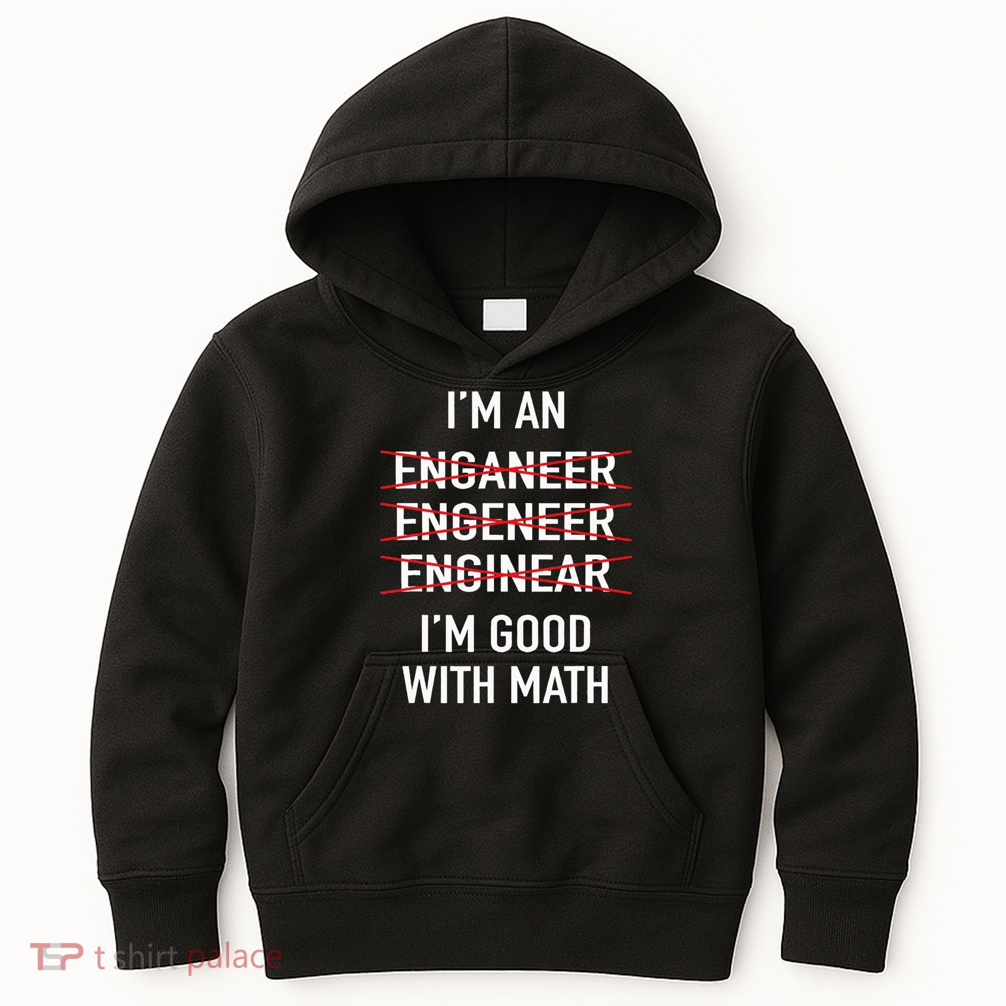 Engineer Engineering Student Funny IM Good At Math Kids Hoodie