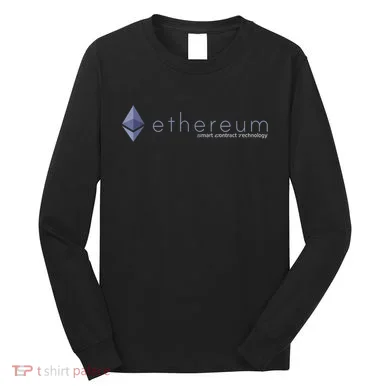 Ethereum ETH Smart Contract Technology Long Sleeve Shirt