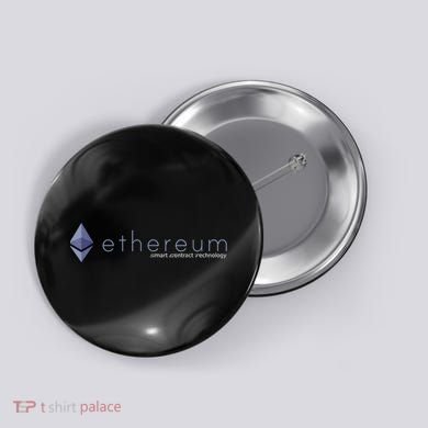 Ethereum ETH Smart Contract Technology Button