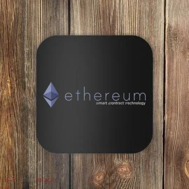Ethereum ETH Smart Contract Technology Coaster
