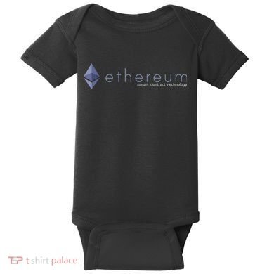 Ethereum ETH Smart Contract Technology Baby Bodysuit