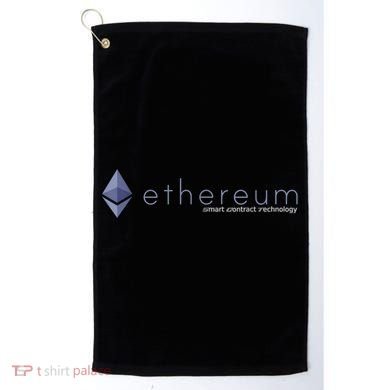 Ethereum ETH Smart Contract Technology Golf Towel