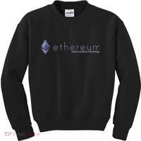 Ethereum ETH Smart Contract Technology Kids Sweatshirt thumb 0
