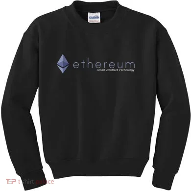 Ethereum ETH Smart Contract Technology Kids Sweatshirt