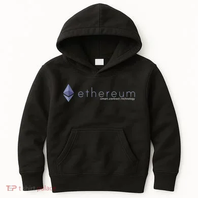 Ethereum ETH Smart Contract Technology Kids Hoodie