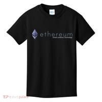 Ethereum ETH Smart Contract Technology Kids T-Shirt thumb 0
