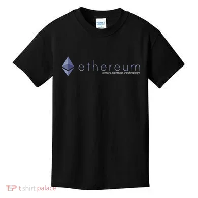Ethereum ETH Smart Contract Technology Kids T-Shirt