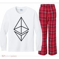 Ethereum Kids Long Sleeve Plaid Pajama Set thumb 0