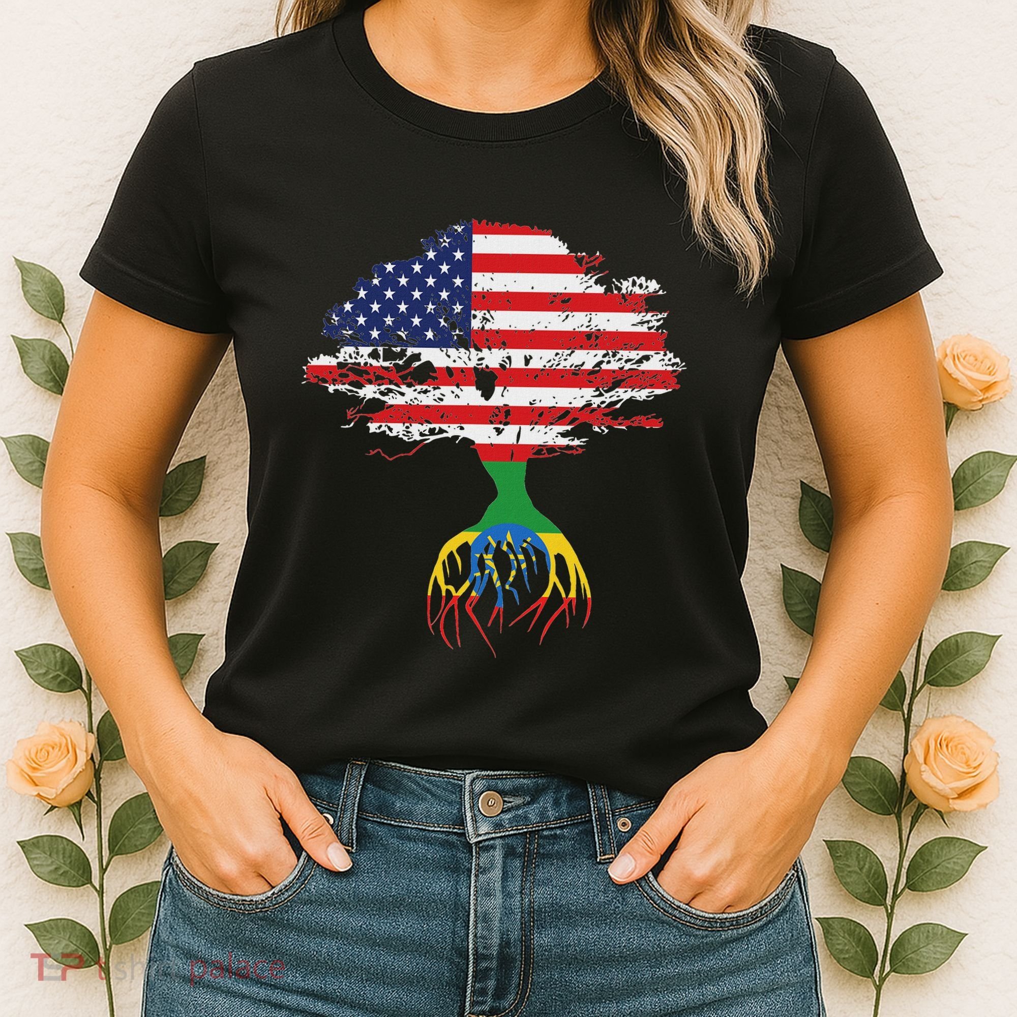 Ethiopian Ethiopia T Gift For Ethiopian People Women's T-Shirt