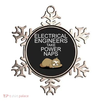 Electrical Engineers Take Power Naps Funny Sloth Ornament