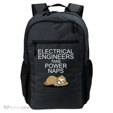 Electrical Engineers Take Power Naps Funny Sloth Backpack