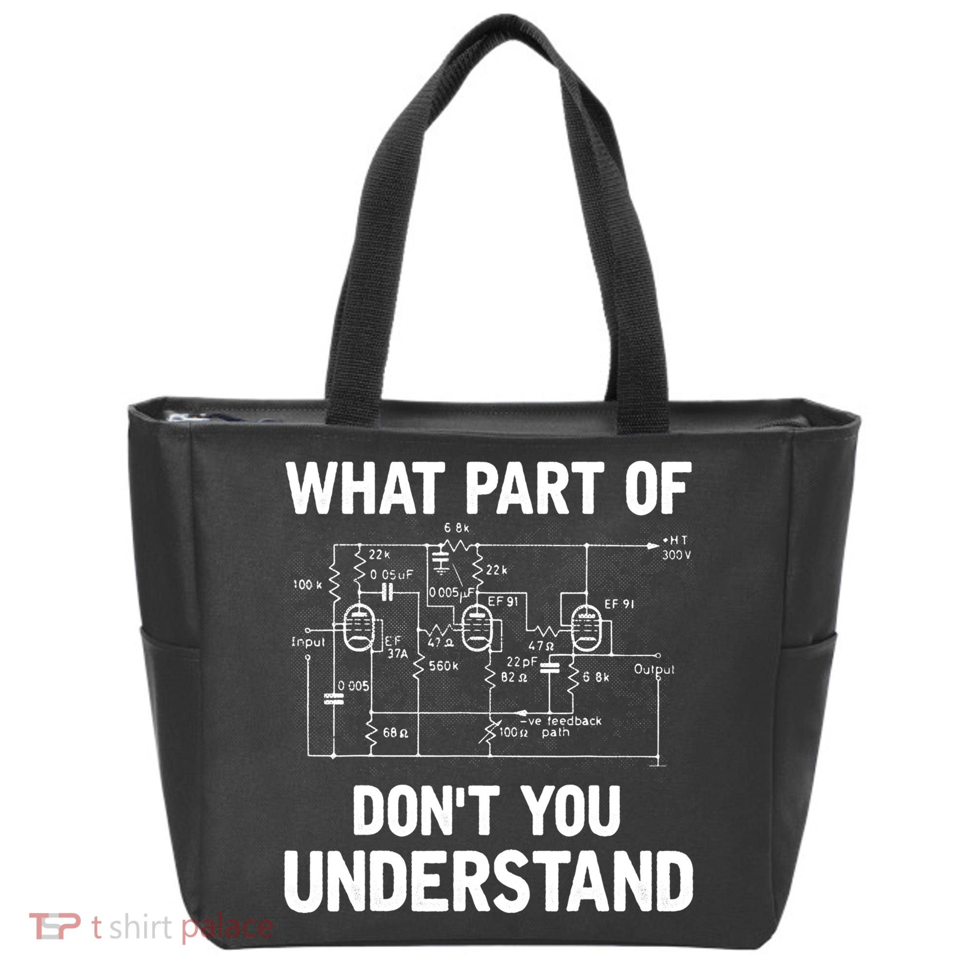Electrical Engineer What Part Of Don't You Understand Gift TShirt Tote Bag
