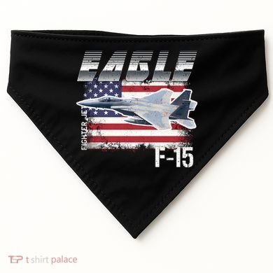 Eagle F 15 Aircraft USA-Made Doggie Bandana