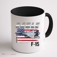Eagle F 15 Aircraft Coffee Mug thumb 1