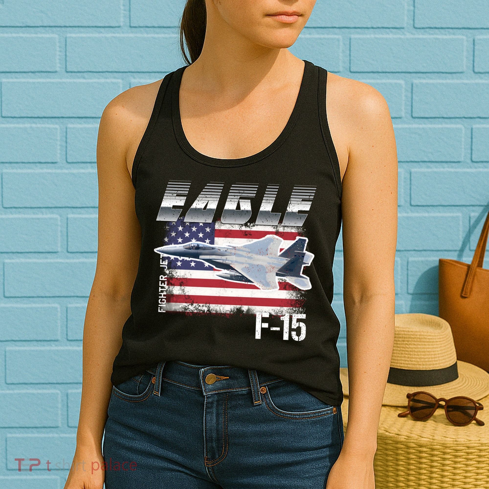 Eagle F 15 Aircraft Women's Tank Top