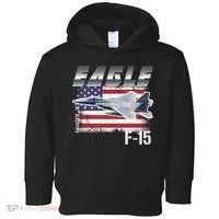 Eagle F 15 Aircraft Toddler Hoodie thumb 0