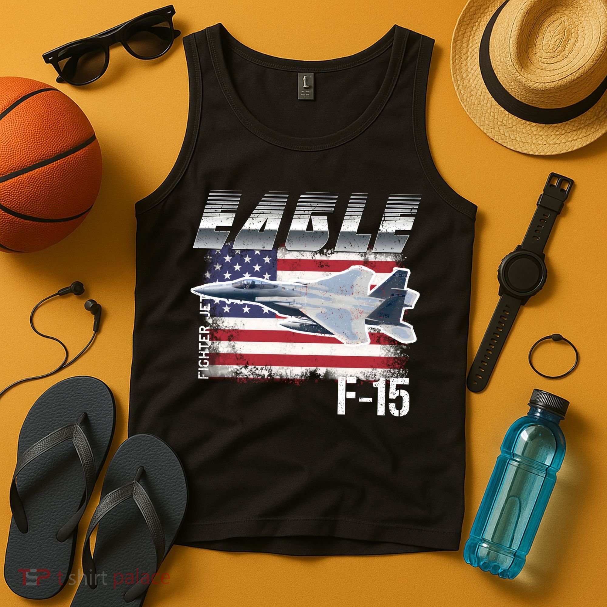 Eagle F 15 Aircraft Tank Top
