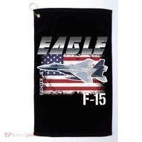 Eagle F 15 Aircraft Golf Towel thumb 0