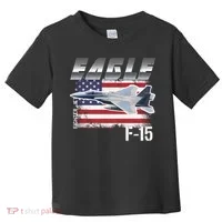 Eagle F 15 Aircraft Toddler T-Shirt thumb 0