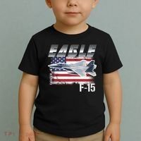 Eagle F 15 Aircraft Toddler T-Shirt thumb 2