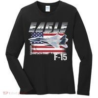 Eagle F 15 Aircraft Women's Long Sleeve Shirt thumb 0