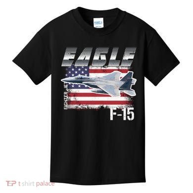 Eagle F 15 Aircraft Kids T-Shirt
