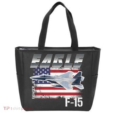 Eagle F 15 Aircraft Tote Bag