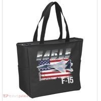 Eagle F 15 Aircraft Tote Bag thumb 2