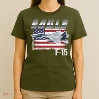 Eagle F 15 Aircraft T-Shirt thumb 4