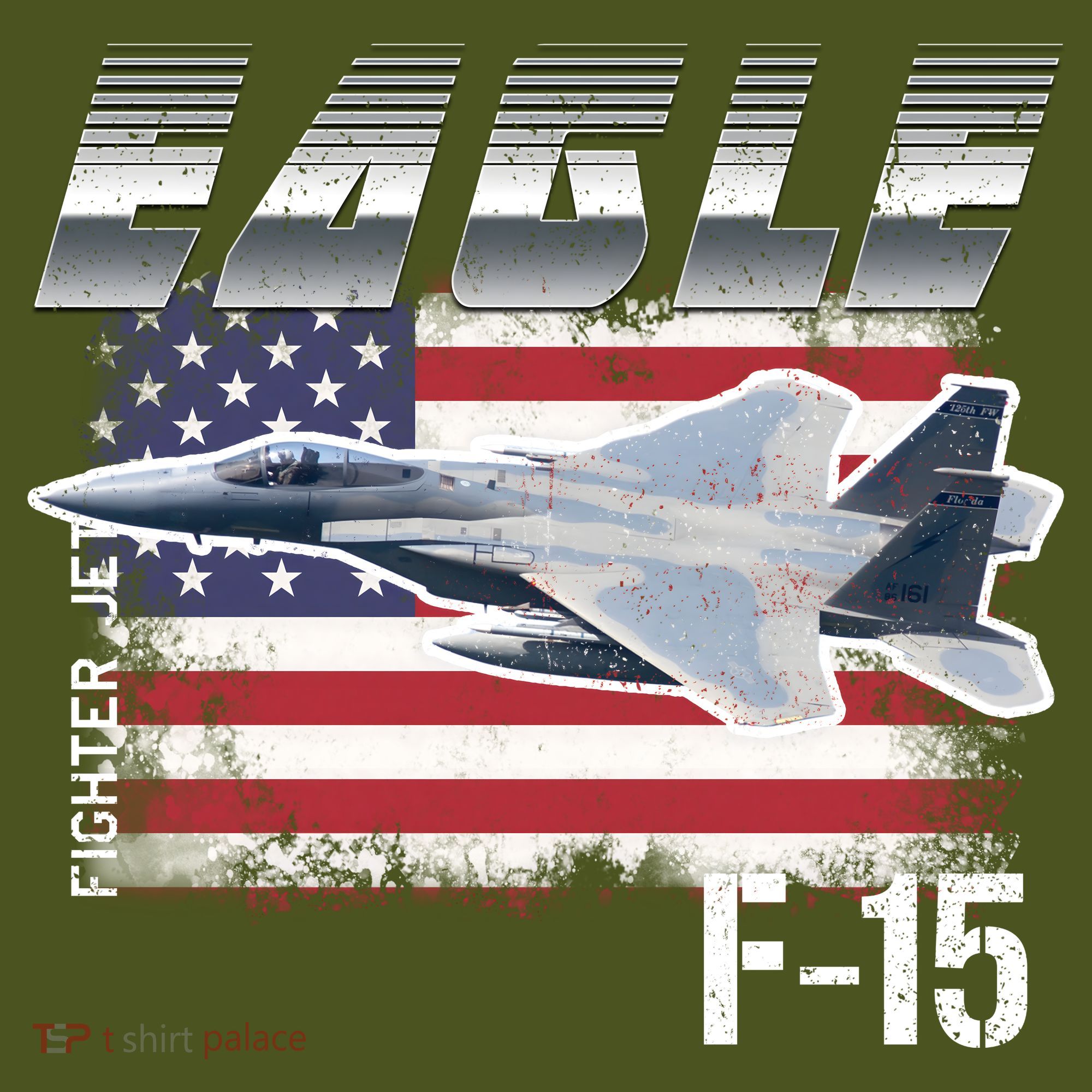 Eagle F 15 Aircraft Kids Hoodie