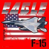 Eagle F 15 Aircraft Santa Hat thumb 1