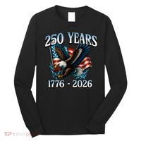 Eagle Flag 250 Years 1776-2026 250th Birthday Long Sleeve Shirt thumb 0