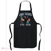 Eagle Flag 250 Years 1776-2026 250th Birthday Apron thumb 0