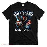 Eagle Flag 250 Years 1776-2026 250th Birthday T-Shirt thumb 0