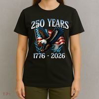 Eagle Flag 250 Years 1776-2026 250th Birthday T-Shirt thumb 4