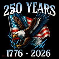 Eagle Flag 250 Years 1776-2026 250th Birthday Women's Hoodie thumb 2