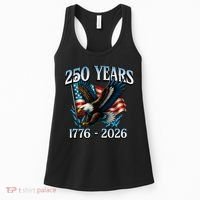 Eagle Flag 250 Years 1776-2026 250th Birthday Women's Tank Top thumb 0