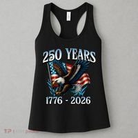 Eagle Flag 250 Years 1776-2026 250th Birthday Women's Tank Top thumb 3