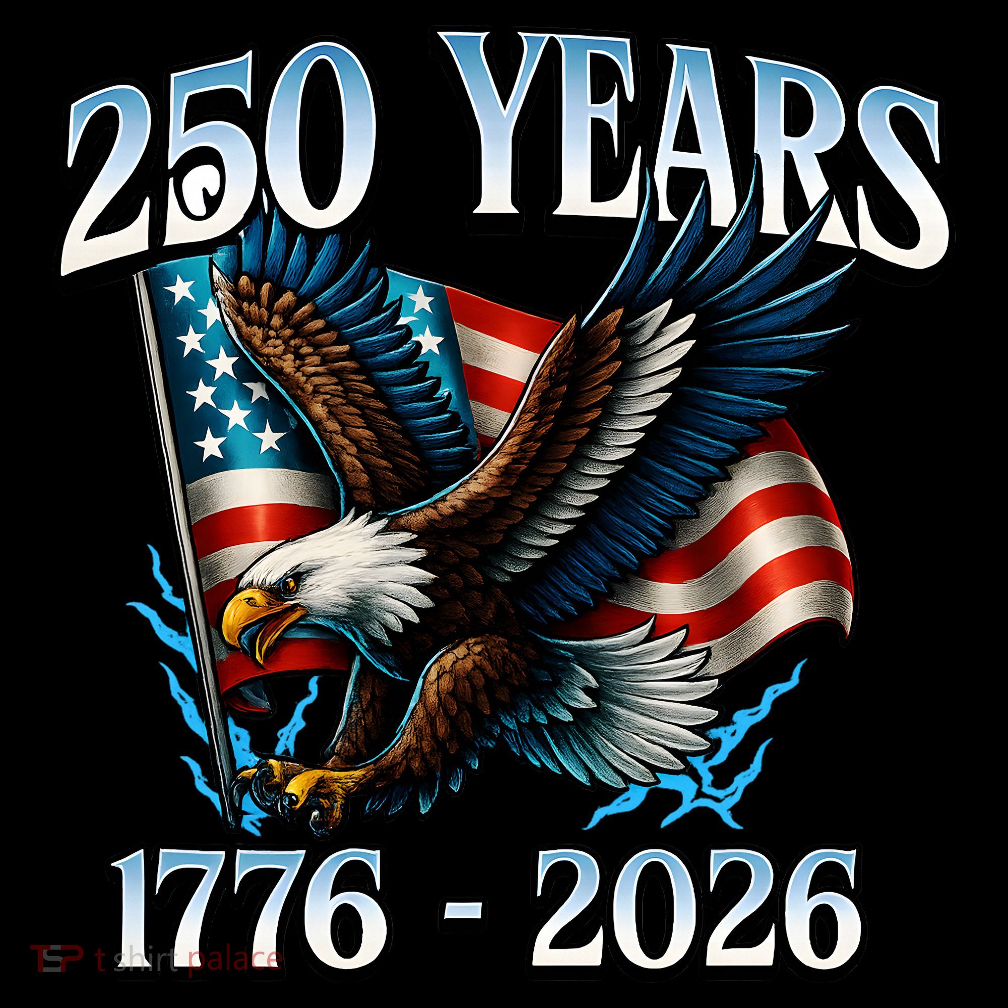 Eagle Flag 250 Years 1776-2026 250th Birthday Women's Tank Top