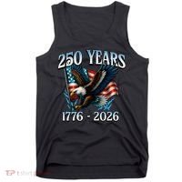 Eagle Flag 250 Years 1776-2026 250th Birthday Tank Top thumb 0